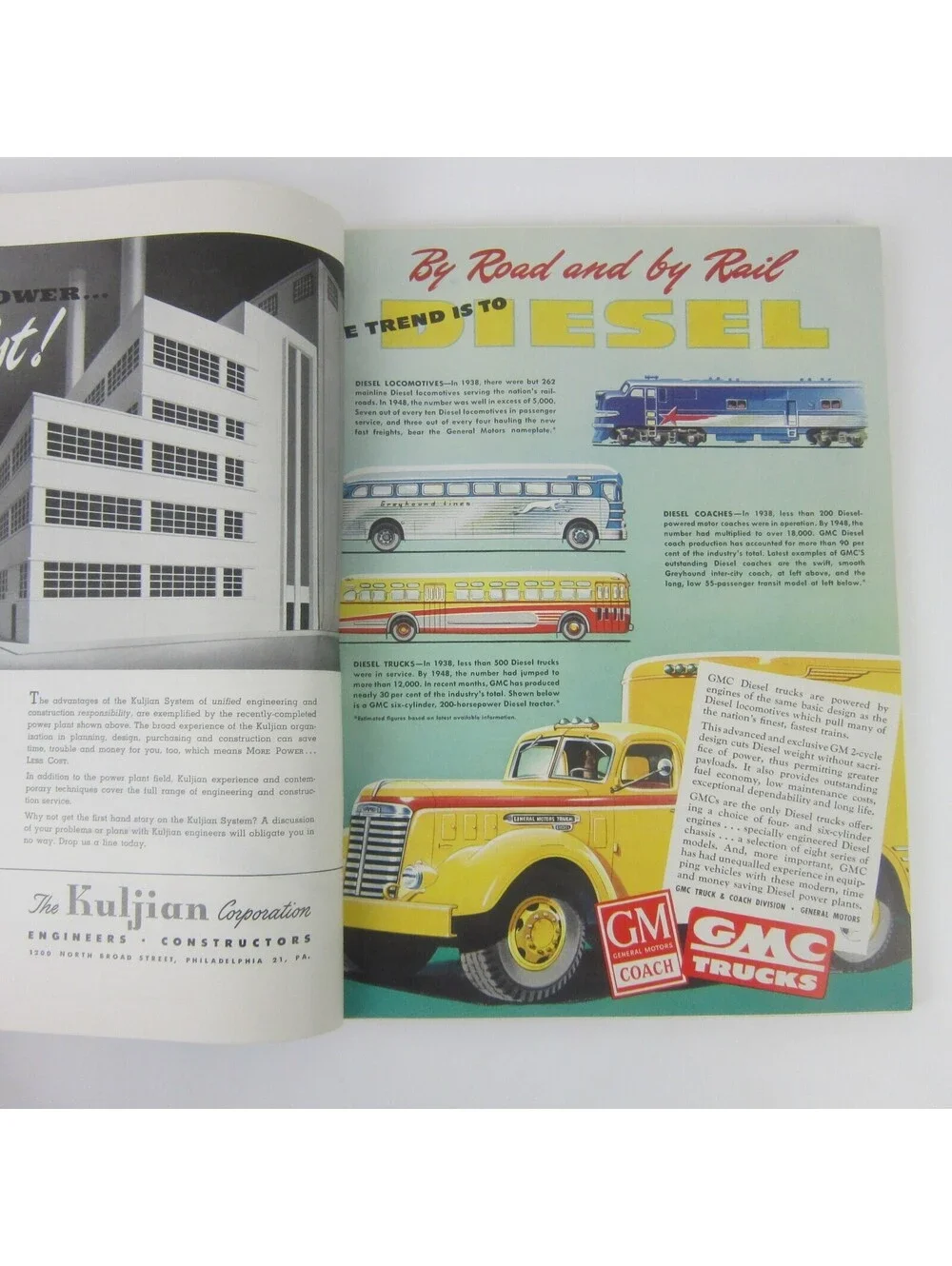 Vintage FORTUNE Magazine April 1949 Thomas Fransioli Cover Lincoln Cadillac Ads